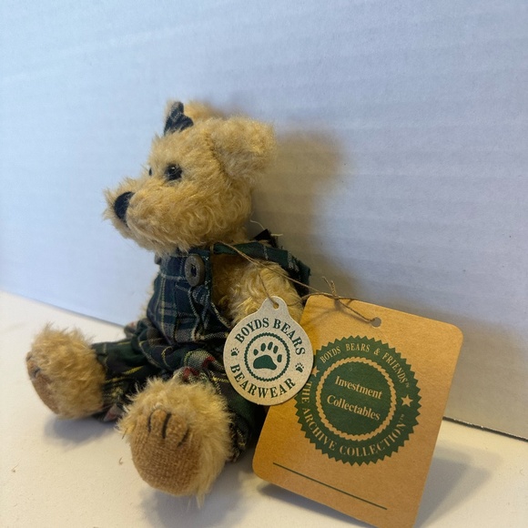 1990 Boyds Bear Archive Collection Becky Bear Small L/E Stuffed Animal - Picture 3 of 7